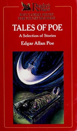 Cover of Tales of Poe (Cask of Amontillado / Descent Into the Maelstrom / Fall of the House of Usher / Murders in the Rue Morgue / Pit and the Pendulum / Purloined Letter / Some Words with a Mummy / Sphinx / William Wilson)