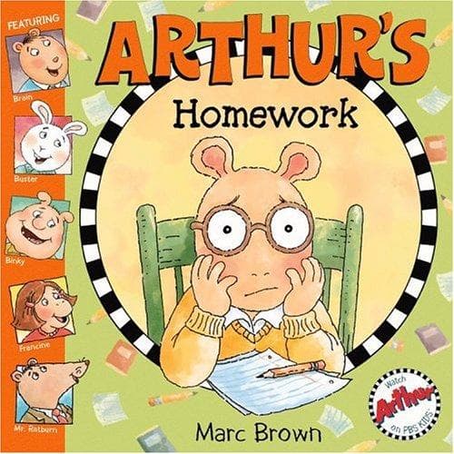 Cover of Arthur's homework