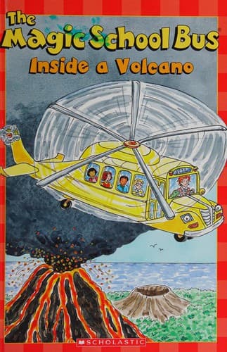 Cover of The Magic School Bus inside a volcano