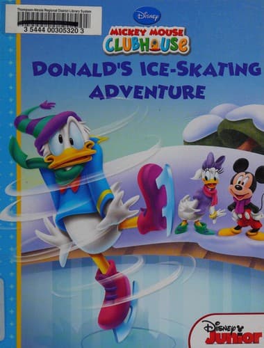 Cover of Donald's ice-skating adventure