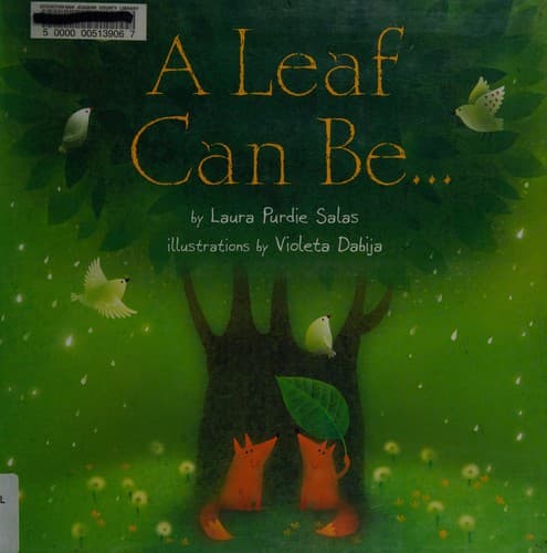Cover of A leaf can be--