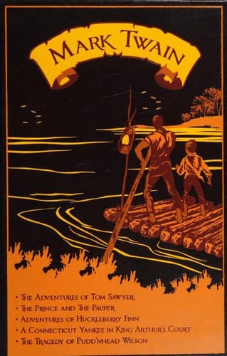 Cover of Novels (Adventures of Huckleberry Finn / Adventures of Tom Sawyer/ Connecticut Yankee in King Arthur's Court /  Prince and the Pauper / Pudd'nhead Wilson)