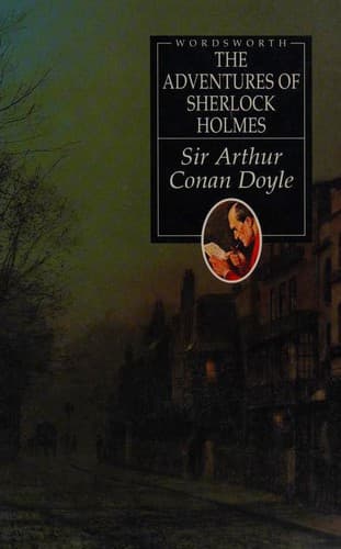 Cover of Works (Adventures of Sherlock Holmes / Memoirs of Sherlock Holmes [12 stories] / Sign of Four / Study in Scarlet)