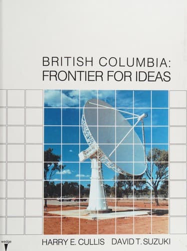 Cover of British Columbia, frontier for ideas