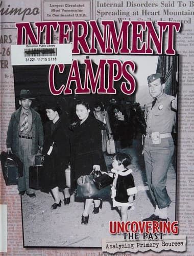 Cover of Internment camps