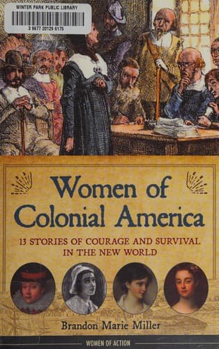Cover of Women of Colonial America