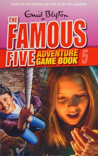 Cover of The Famous Five adventure game book 5
