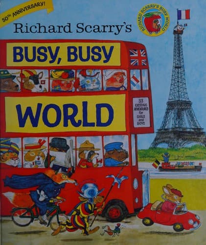 Cover of Richard Scarry's Busy, Busy World