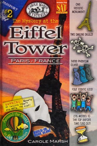 Cover of The mystery at the Eiffel Tower