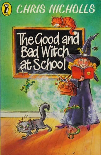 Cover of The good and bad witch at school
