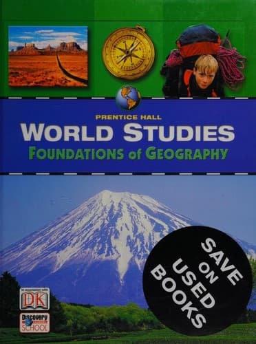 Cover of Foundations of Geography