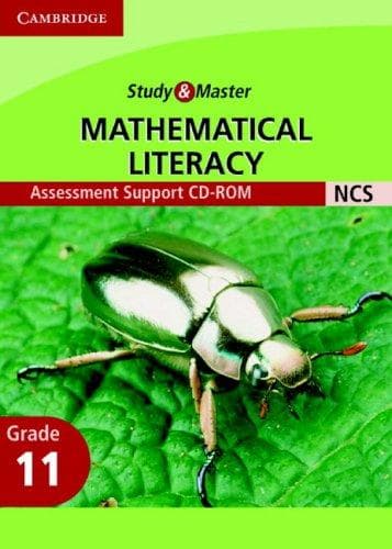 Cover of Study and Master Mathematical Literacy Grade 11 Assessment Support CD-Rom