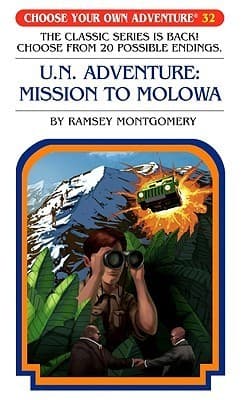 Cover of Choose Your Own Adventure - U.N. Adventure, Mission to Molowa