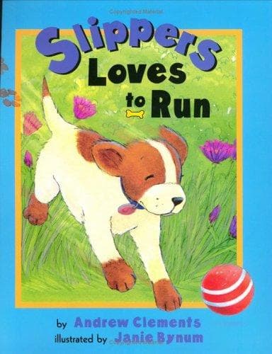 Cover of Slippers loves to run