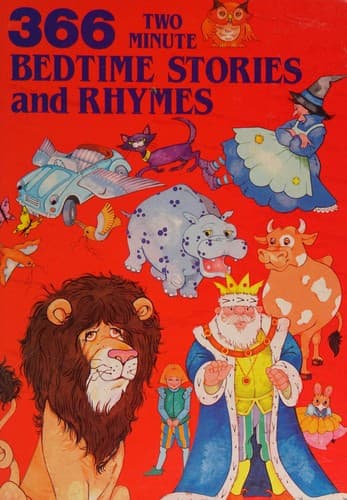 Cover of 366 Two Min Bedtime Stories & Rhymes