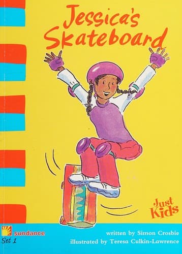 Cover of Jessica's Skateboard (Just kids)