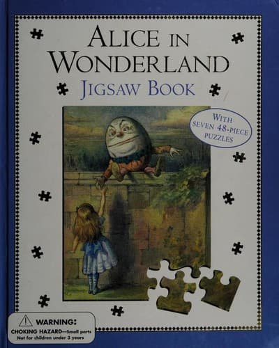 Cover of Alice in Wonderland Jigsaw Book