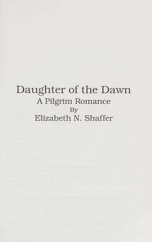 Cover of Daughter of the Dawn: