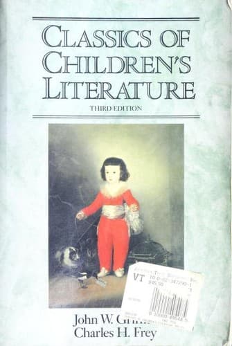 Cover of Classics of children's literature. Third edition