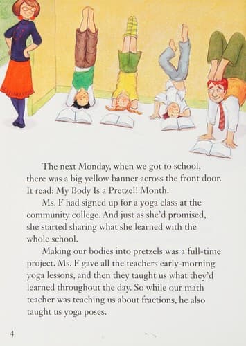 Cover of Ms. F goes back to school