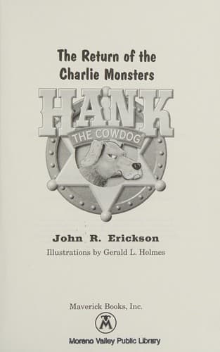 Cover of The return of the Charlie Monsters