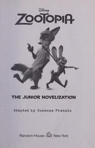 Cover of Zootopia