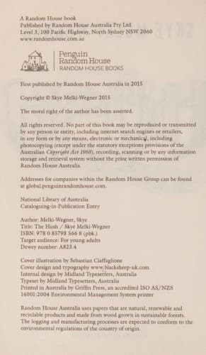 Cover of The hush