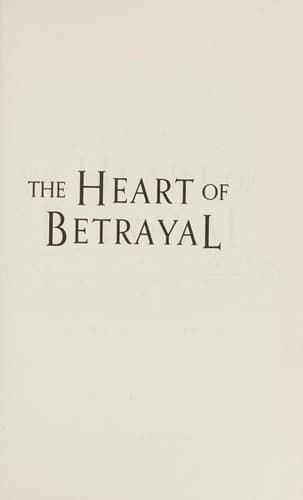 Cover of The Heart of Betrayal