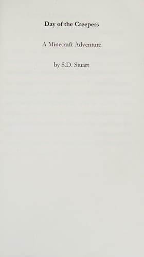 Cover of Day of the creepers