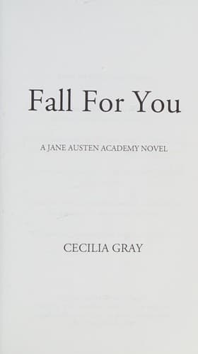 Cover of Fall for you
