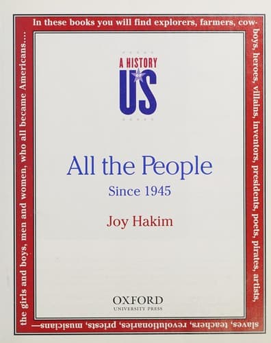 Cover of History of US