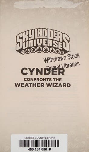 Cover of Cynder Confronts the Weather Wizard