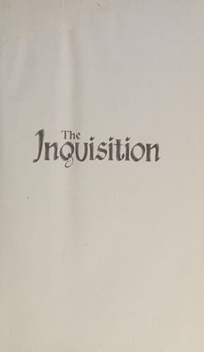 Cover of The Inquisition