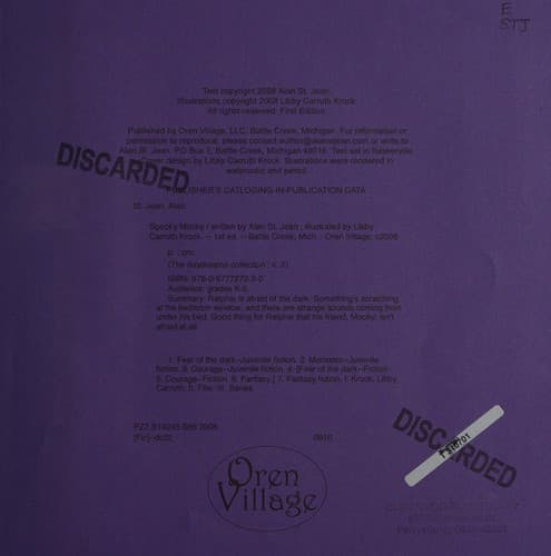 Cover of Spooky Mooky