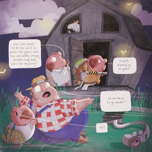 Cover of The mystery of the haunted farm