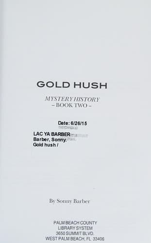 Cover of Gold hush
