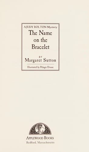Cover of The name on the bracelet