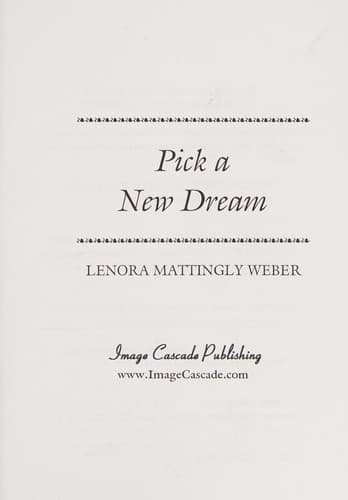 Cover of Pick a New Dream