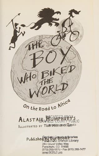 Cover of On the road to Africa