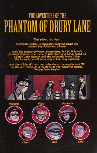 Cover of The adventure of the phantom of Drury Lane
