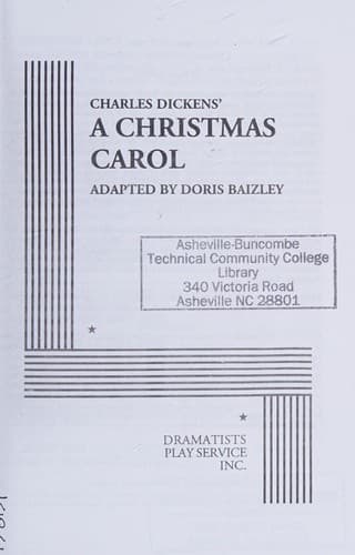 Cover of A Christmas Carol