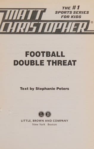 Cover of Football double threat