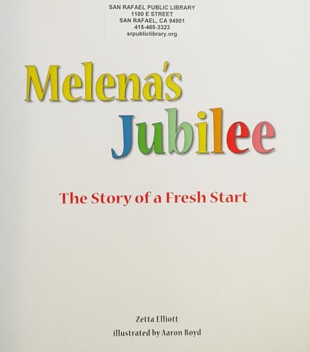 Cover of Melena's jubilee