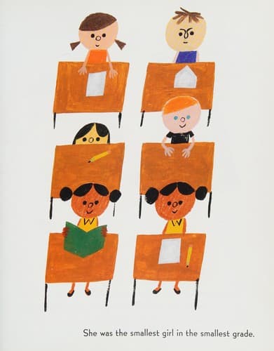 Cover of The smallest girl in the smallest grade