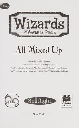 Cover of All mixed up
