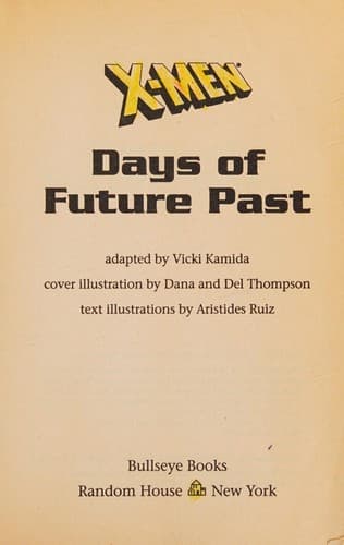 Cover of Days of future past
