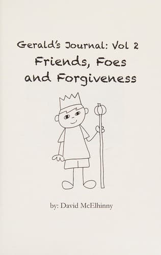 Cover of Gerald's journal, vol 2