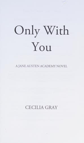 Cover of Only with you