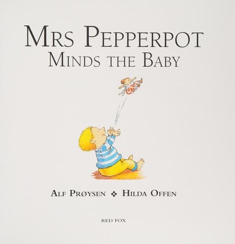 Cover of Mrs Pepperpot Minds the Baby
