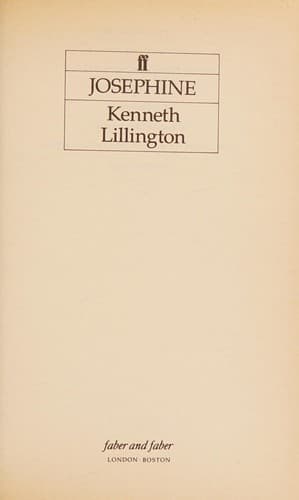 Cover of Josephine